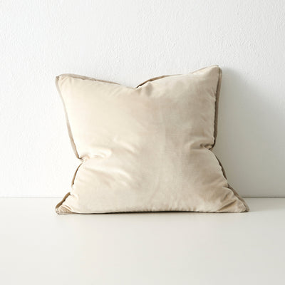 Francesca Cushion 50cm x 50cm-Salt