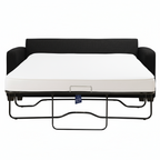 Frankie 3 Seater Reversible Chaise with Queen Sofabed–Grey
