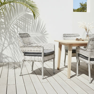 Fremont Outdoor Dining Chair-Zen White hover image