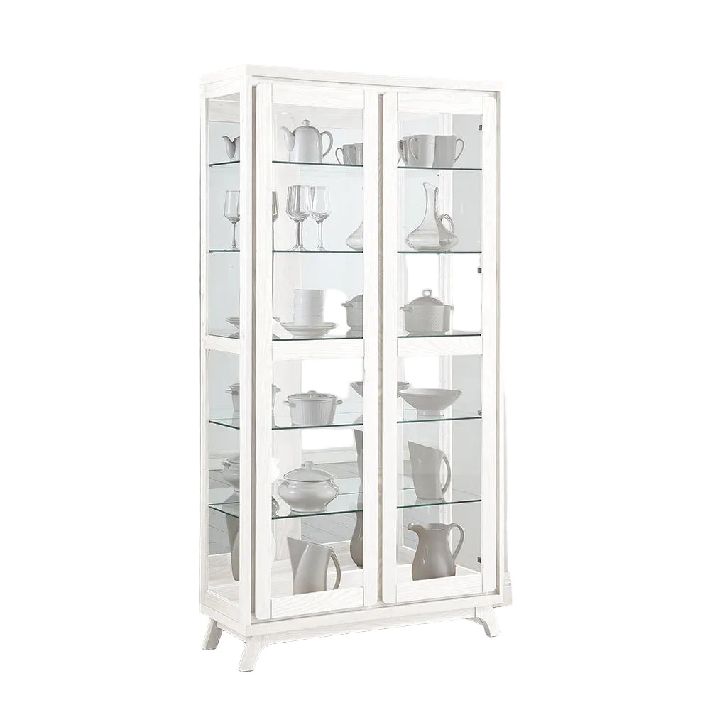 Griffith Display Cabinet Ash-Matt White