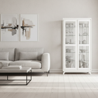 Griffith Display Cabinet Ash-Matt White