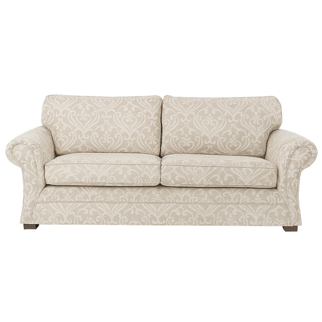 Hamilton 2.5 Seater Double Fabric Sofa Bed 4" Innerspring Mattress