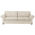 Hamilton 2 Piece Fabric Sofa Set-Flax
