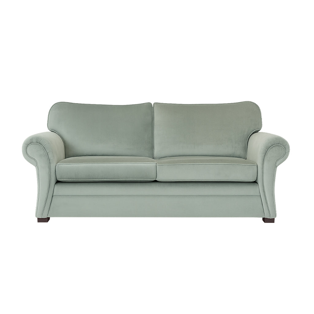Hamilton Petite 2.5 Seater Fabric Sofa-Celadon