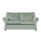 Hamilton Petite 2 Seater Fabric Sofa-Celadon
