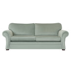 Hamilton Petite 3 Seater Fabric Sofa-Celadon