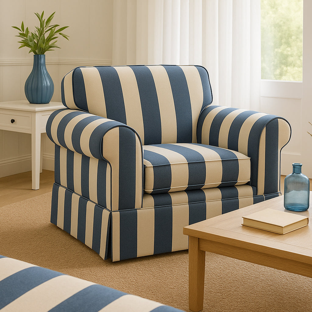 Hamptons Armchair-Royal