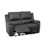 Harlee 2 Seater Fabric Manual Recliner-Anchor