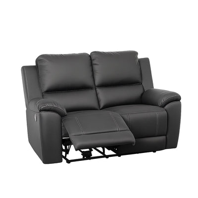 Harlee 2 Seater Fabric Manual Recliner-Anchor