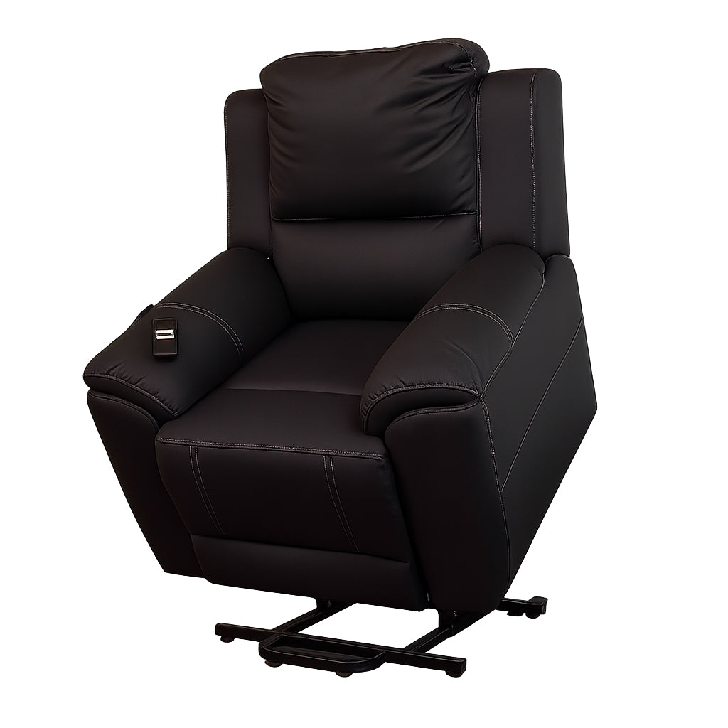 Harlee Fabric Lift Chair Dual Motor-Jet