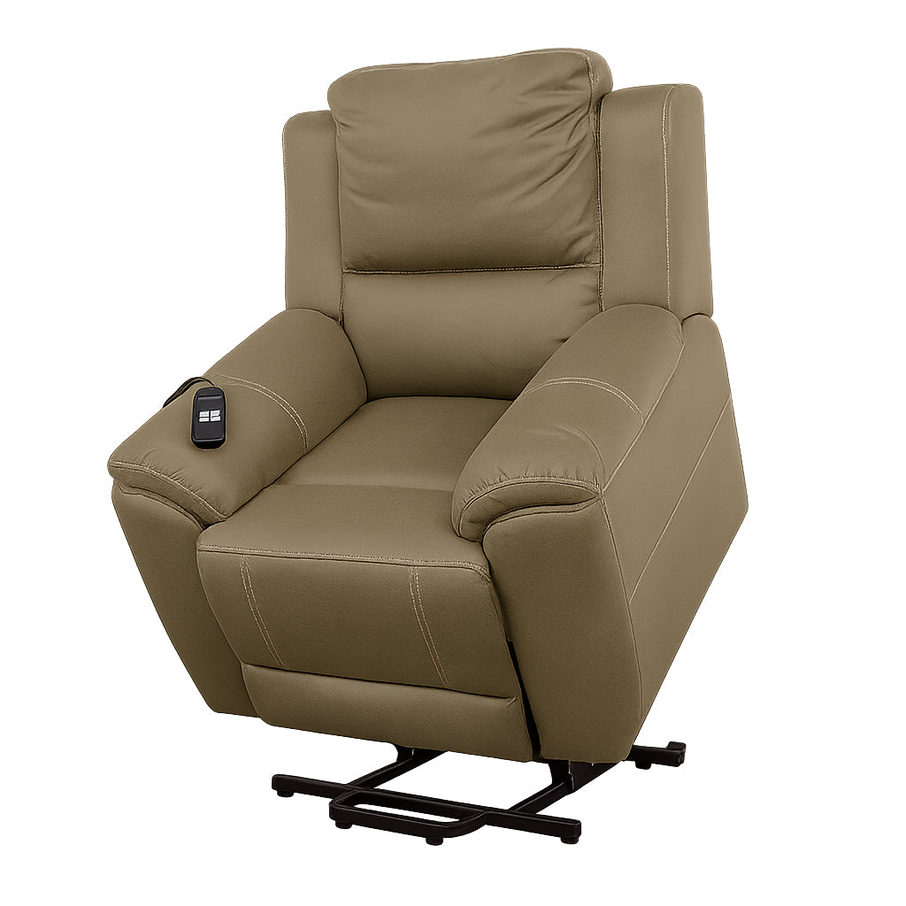 Harlee Fabric Lift Chair Dual Motor-Mist
