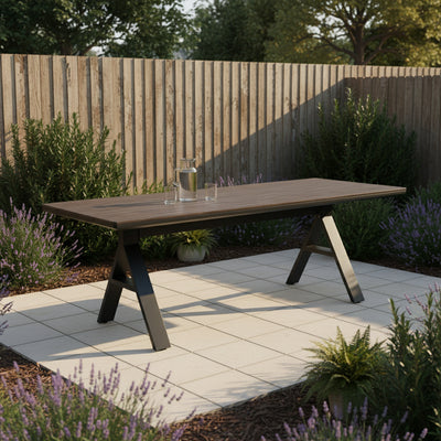Havana Polywood Outdoor Dining Table 2200-Dark Grey hover image