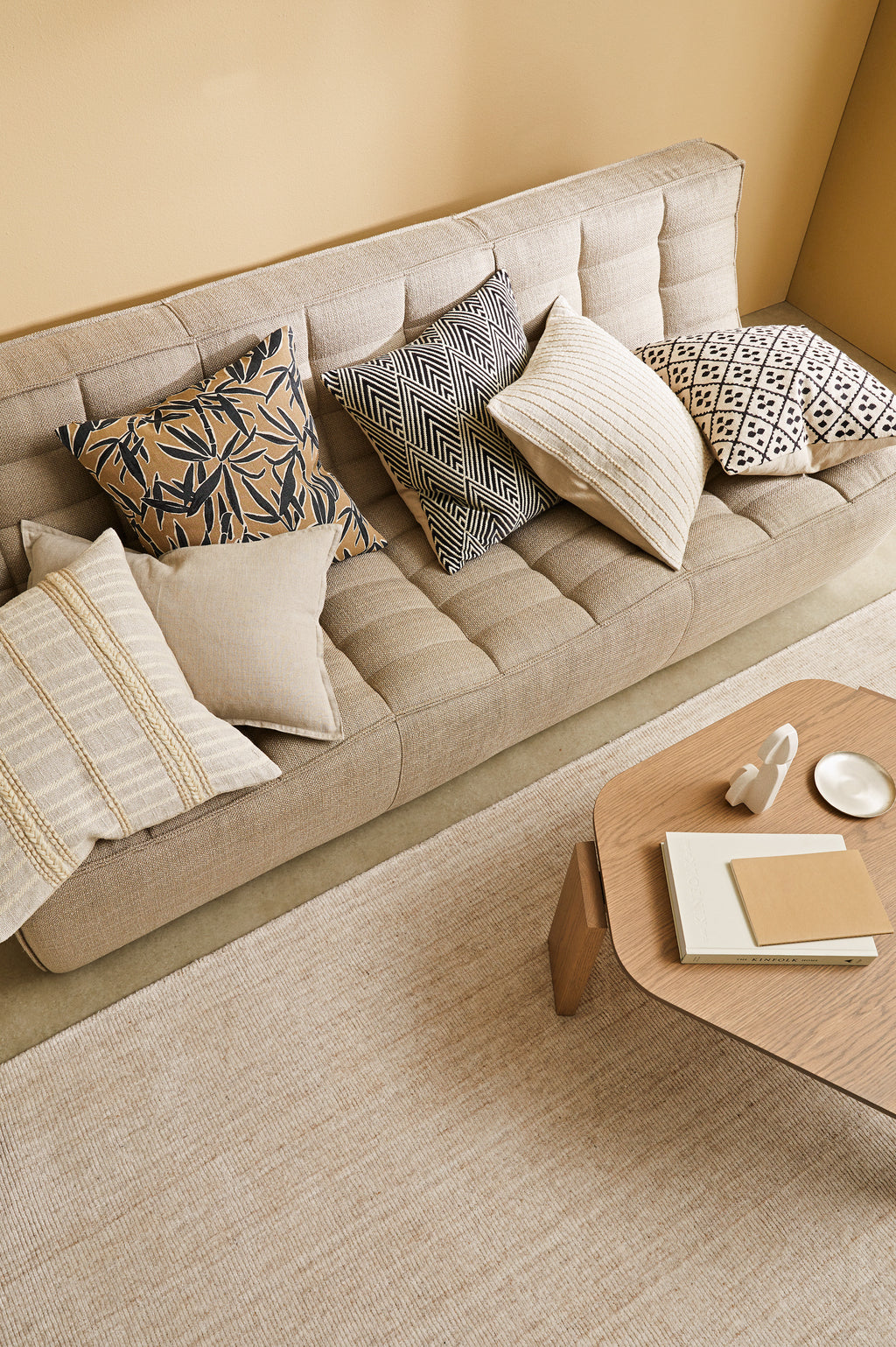 Travertine Rug 2m x 3m-Buff