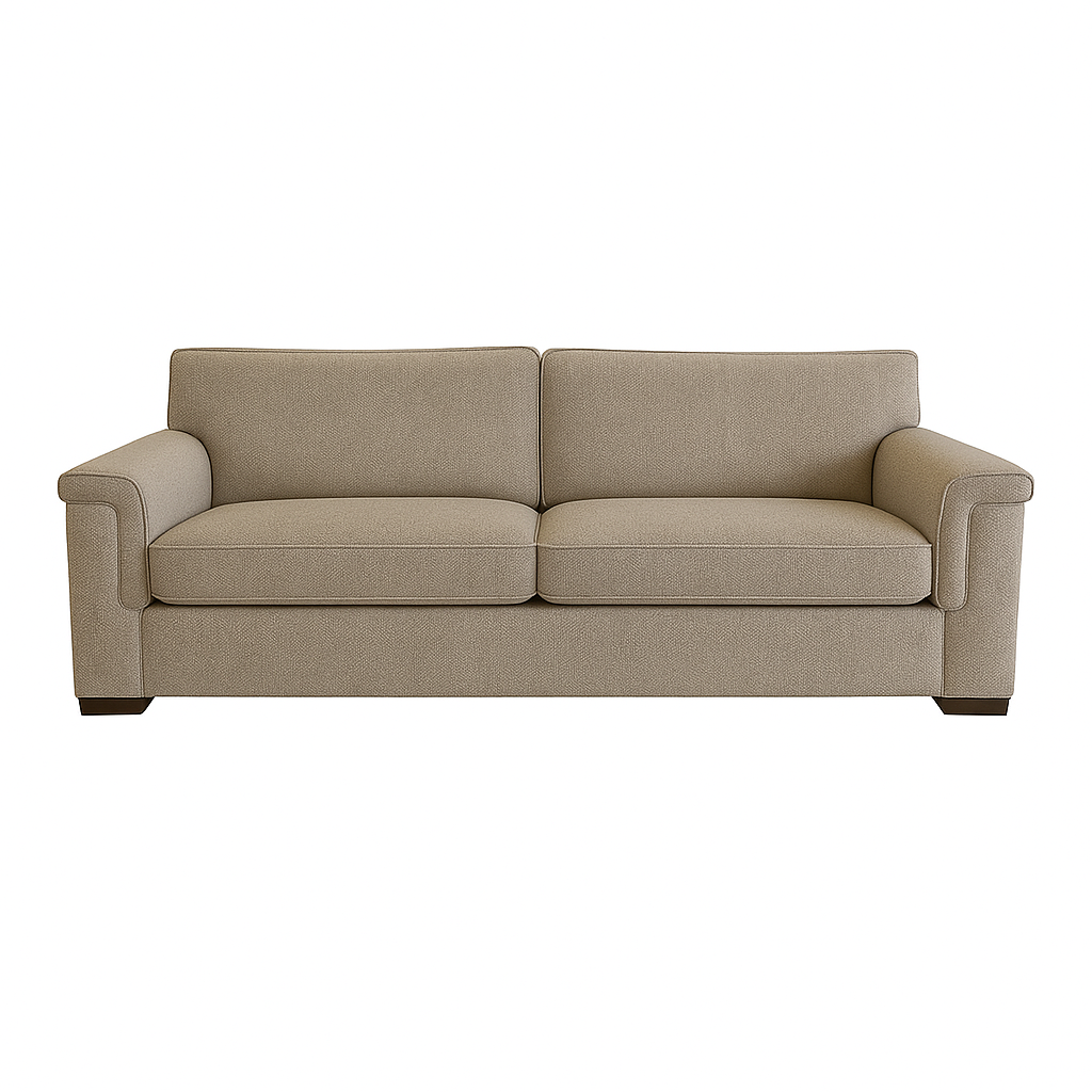 Hudson Fabric Sofa Set 3.5 Seater+2 Seater-Driftwood