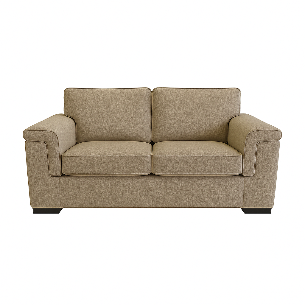 Hudson Fabric Sofa Set 3.5 Seater+2 Seater+Ottoman-Driftwood