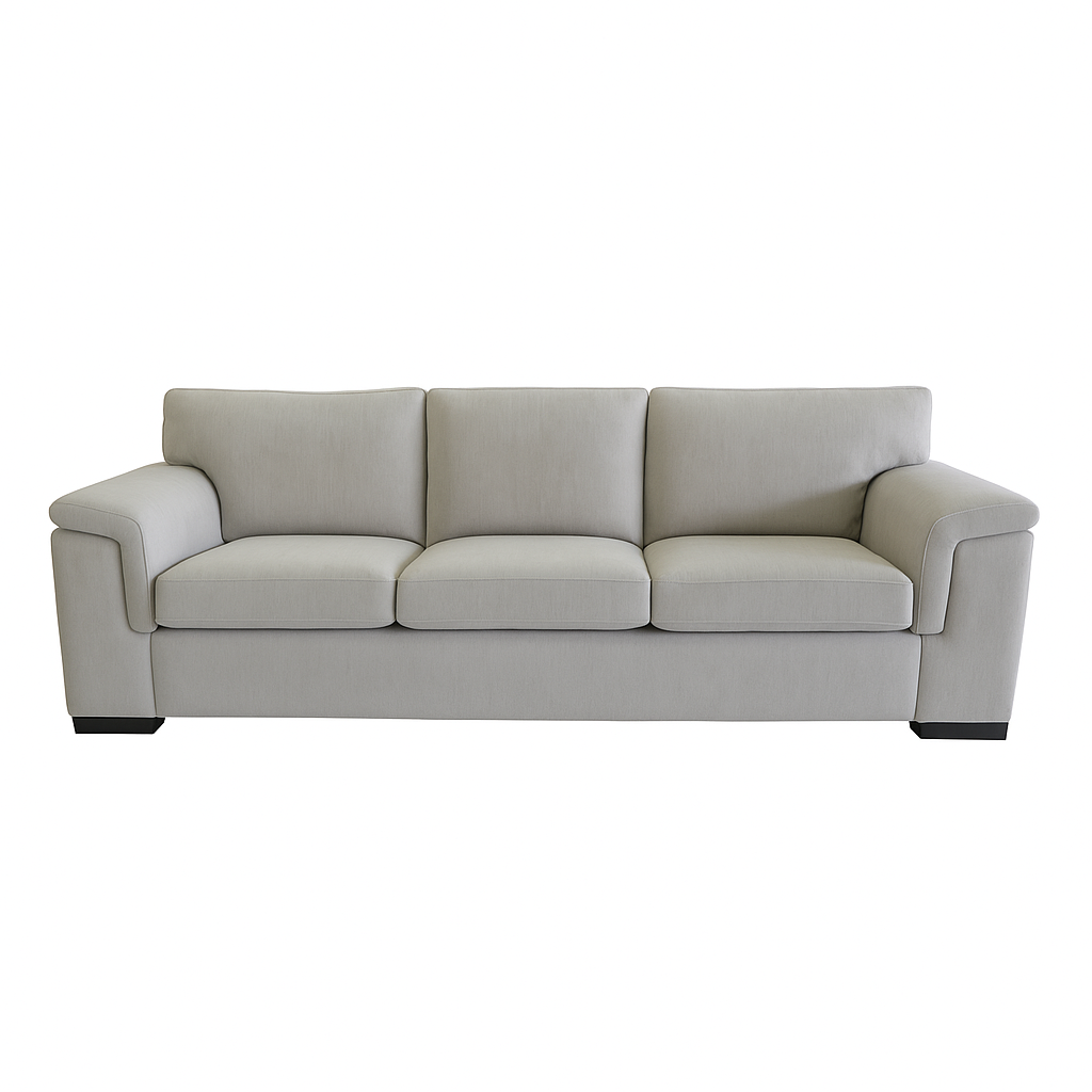 Hudson Fabric Sofa Set 3.5 Seater+2 Seater-Alabaster