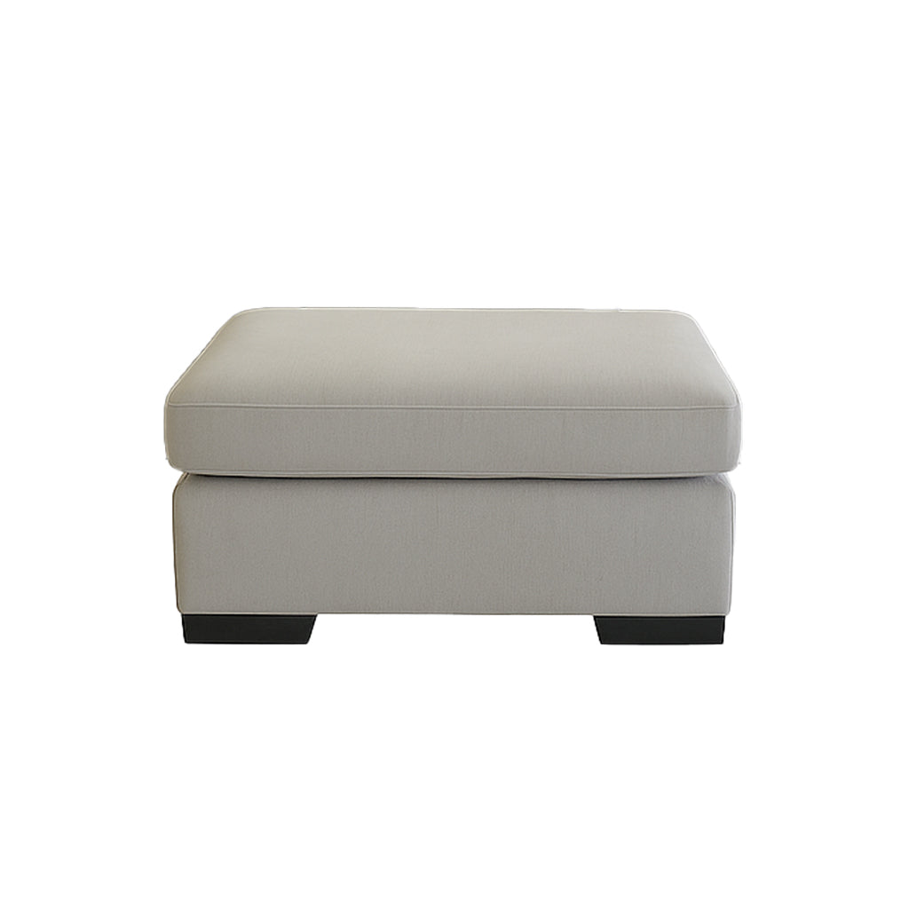 Hudson Fabric Sofa Set 3.5 Seater+2 Seater+Ottoman-Alabaster