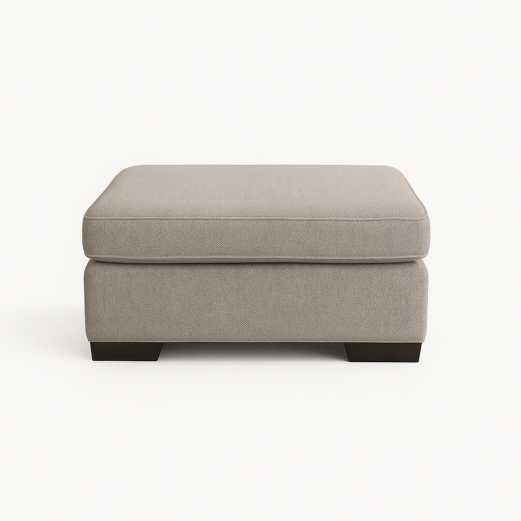 Hudson Fabric Sofa Set 3.5 Seater+2 Seater+Ottoman-Fog