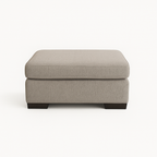 Hudson Fabric Sofa Set 3.5 Seater+2 Seater+Ottoman-Fog