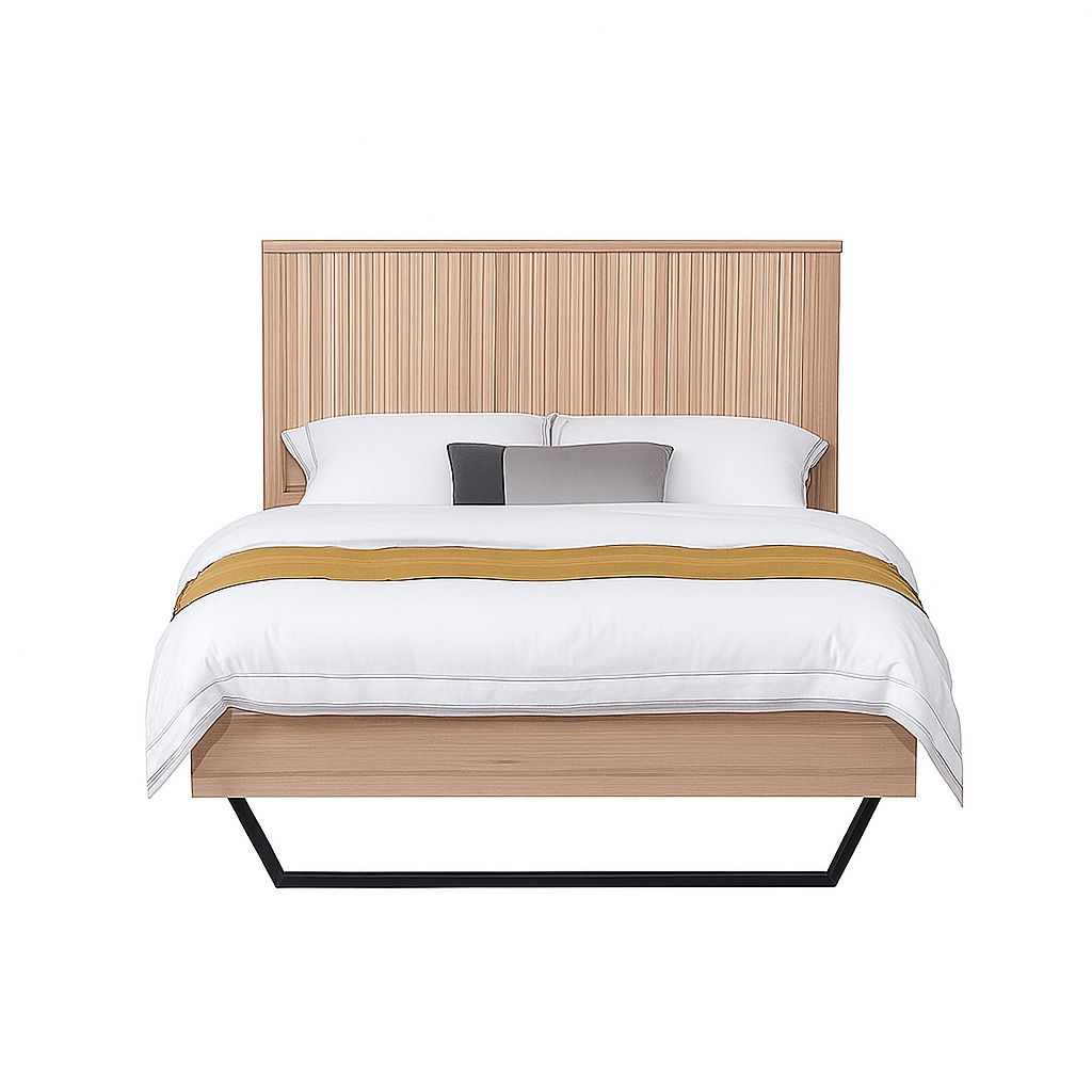 Osborne Queen Bed-Natural