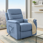 Jenny Fabric Lift Chair-Ocean