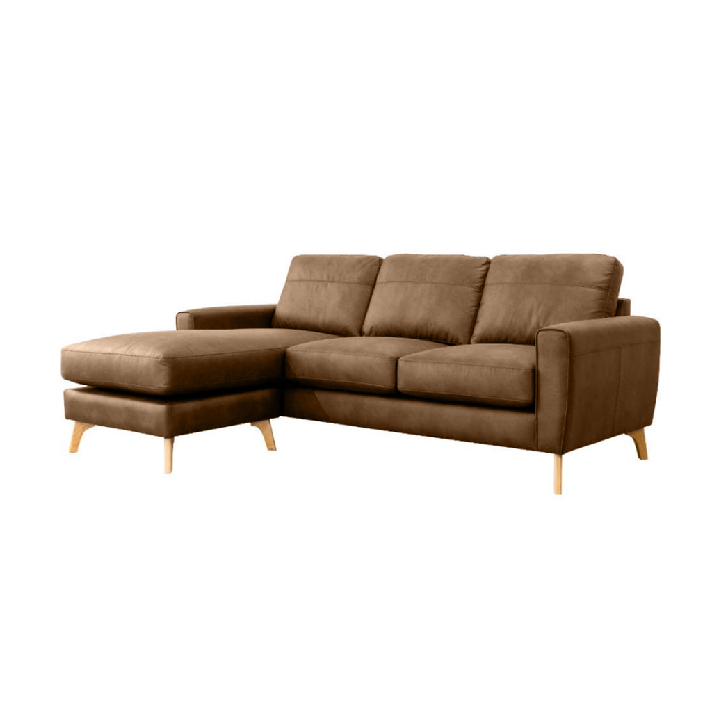 Jordan 3 Seater Reversible Chaise–Steel