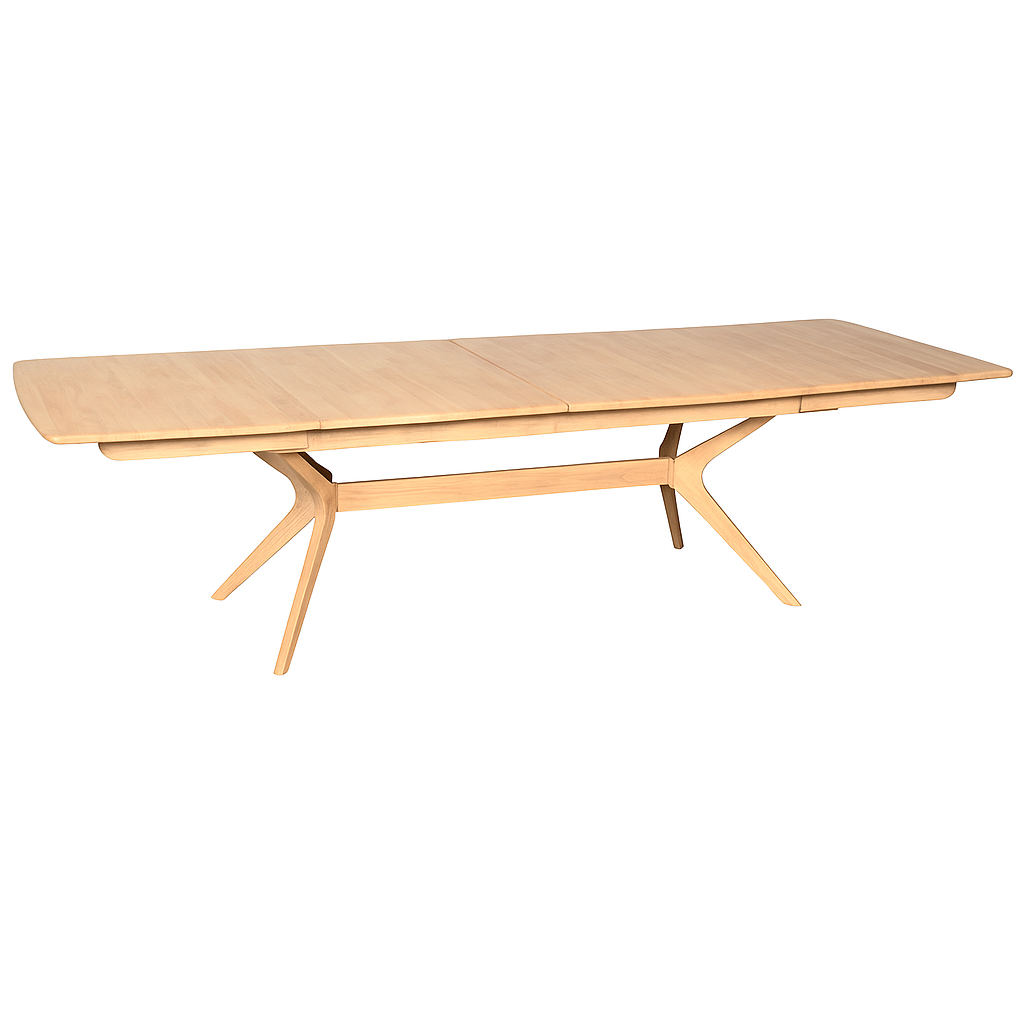 York Extension Dining Table 2100 Ext to 2600-Natural
