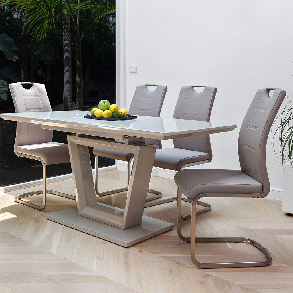 Liam Dining Chair-Cappuccino
