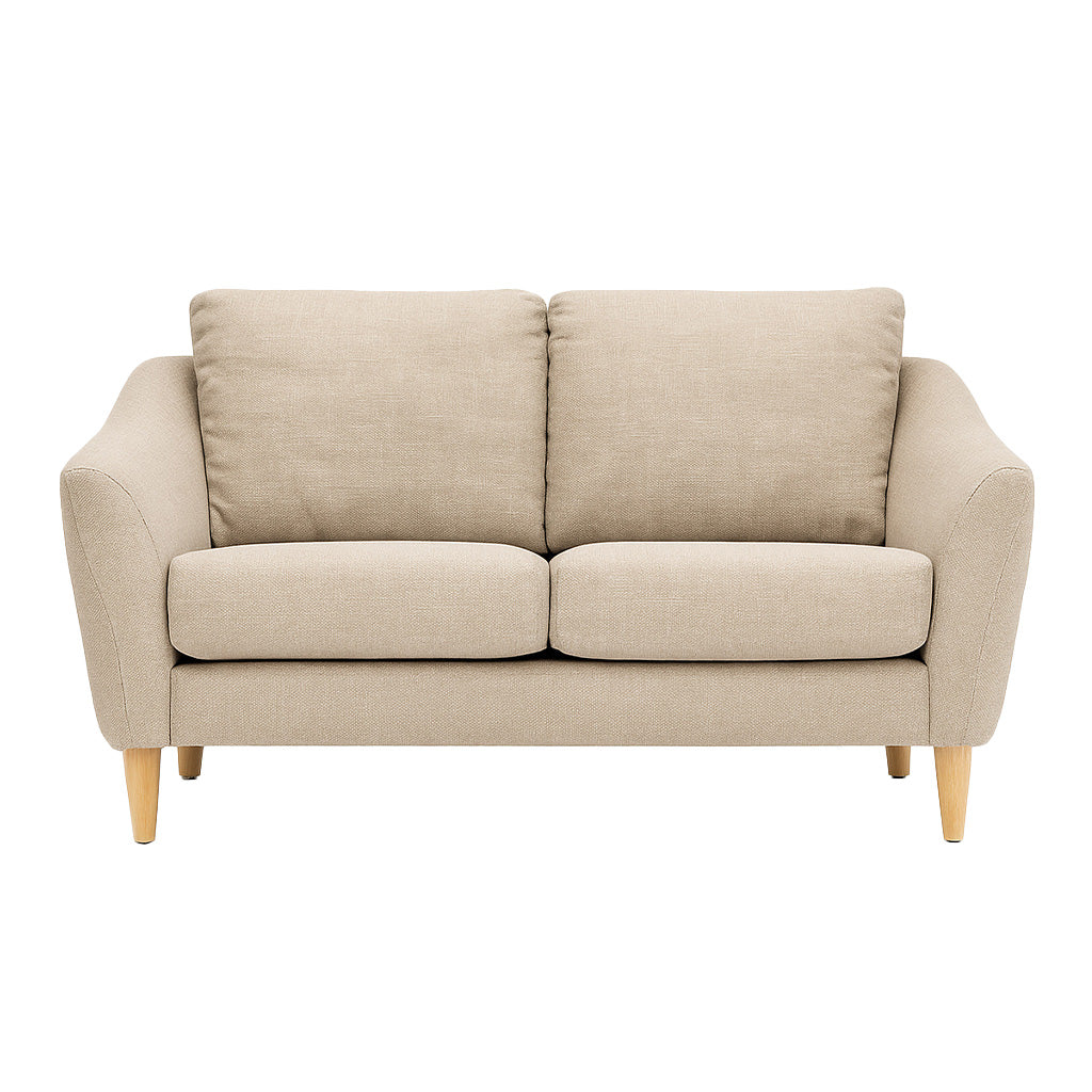 Lucas 2 Seater Fabric Sofa-Oatmeal