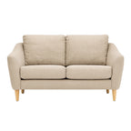Lucas 2 Seater Fabric Sofa-Oatmeal