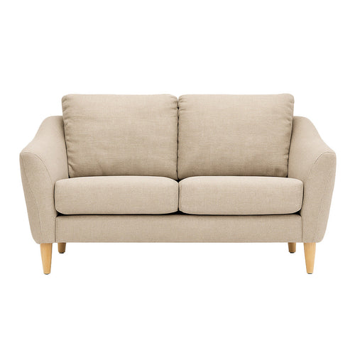 Lucas 2 Seater Fabric Sofa-Oatmeal