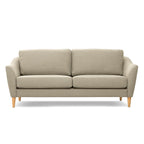 Lucas 3 Seater Fabric Sofa-Oatmeal