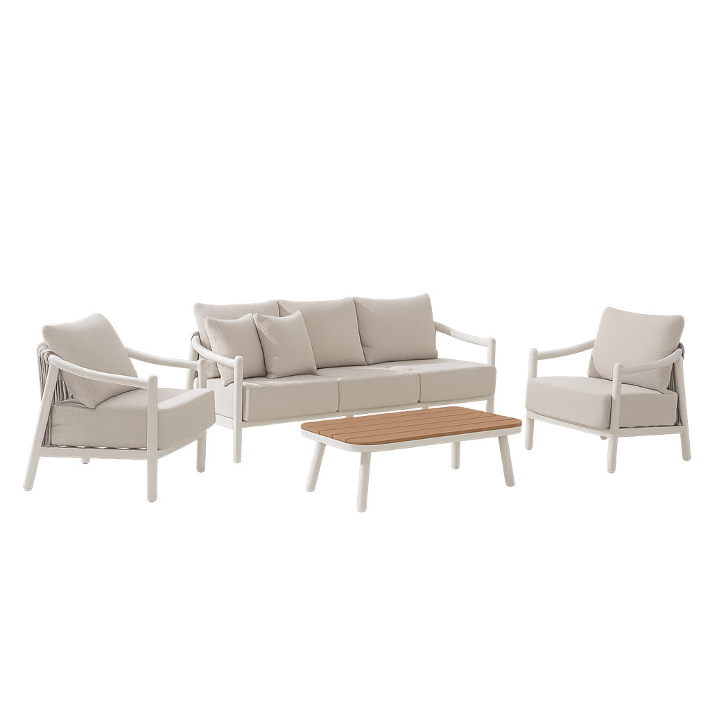 Lucky Bay 4 Piece Outdoor Lounge Set
