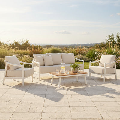 Lucky Bay 4 Piece Outdoor Lounge Set hover image