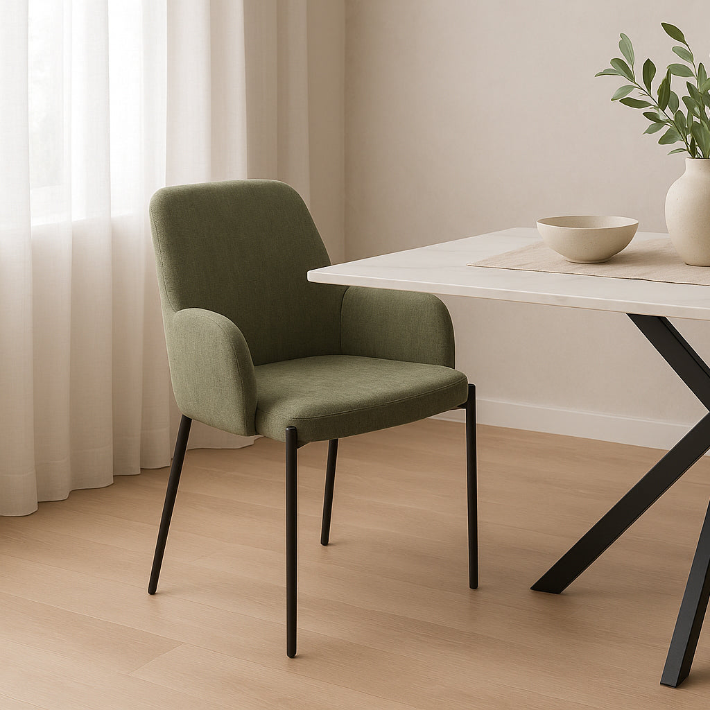 Lyon Dining Chair-Sage
