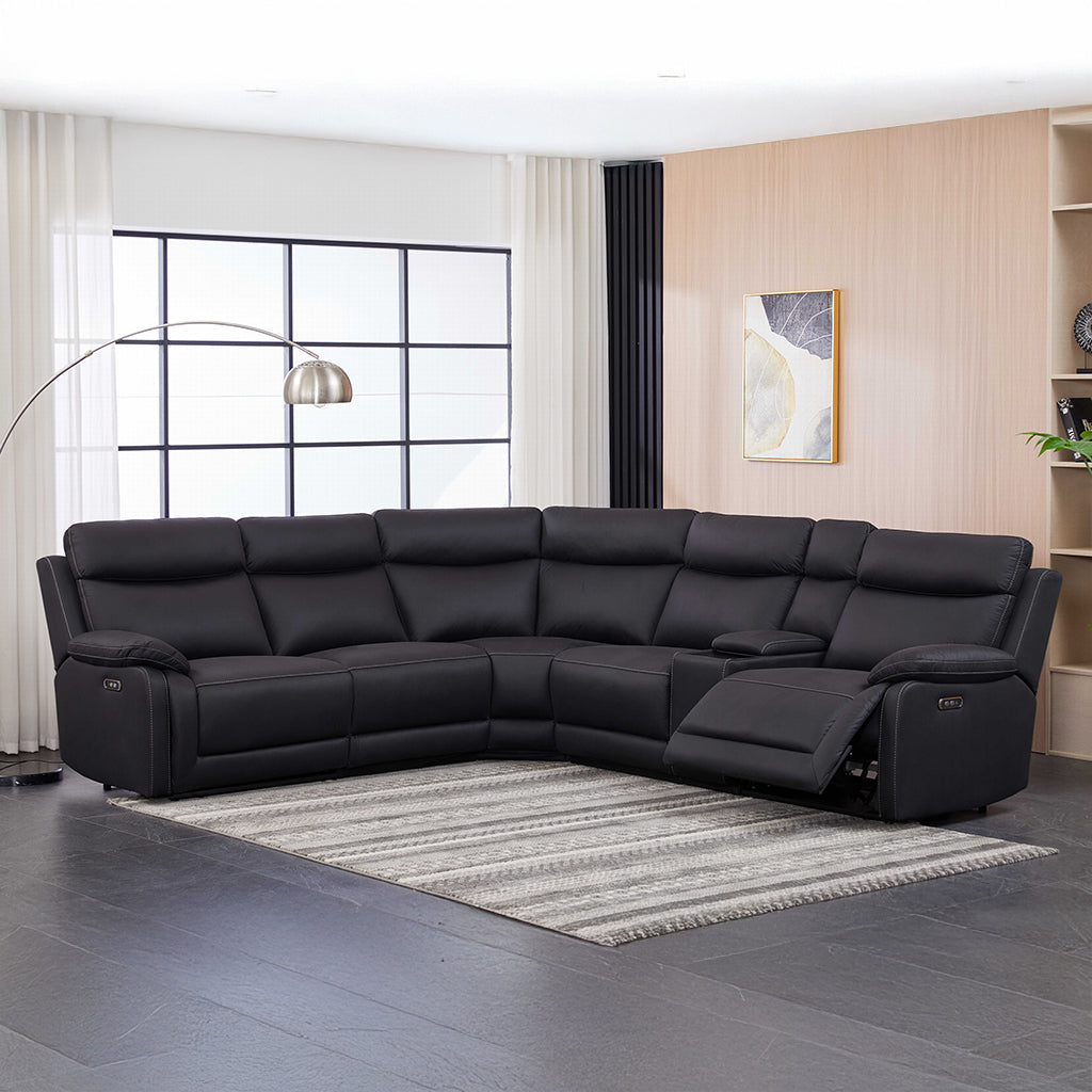 Malmo 6 Seater Corner Modular-Jet