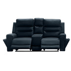 Mason 2 Seater Fabric Power Recliner-Aegean