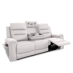 Mason 3 Seater Fabric Power Recliner