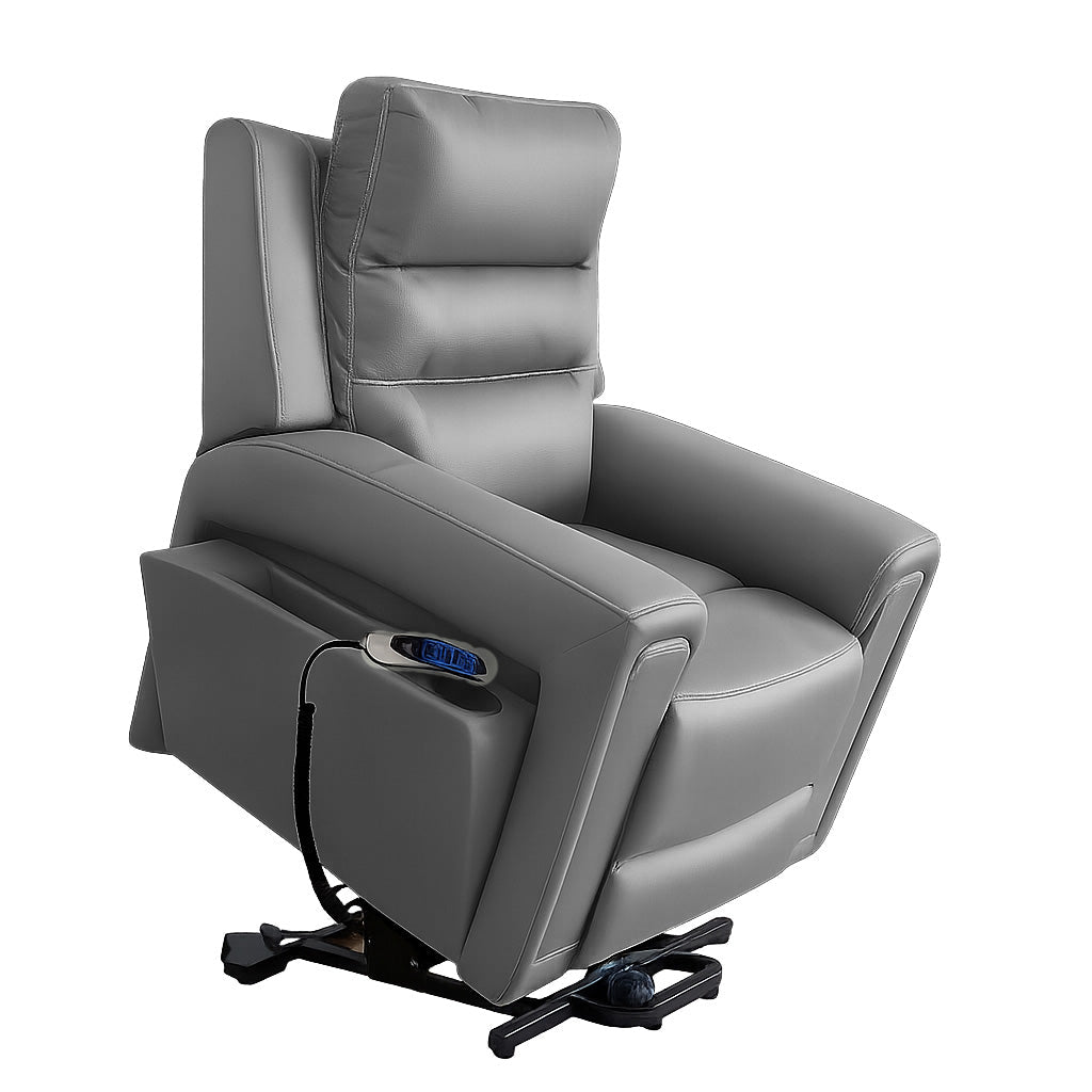 Mason Fabric Lift Chair Triple Motor-Ash