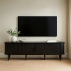 Melba 2000 Entertainment Unit-Black Ash