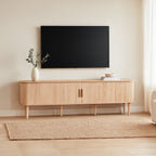 Melba 1600 Entertainment Unit-Natural Oak