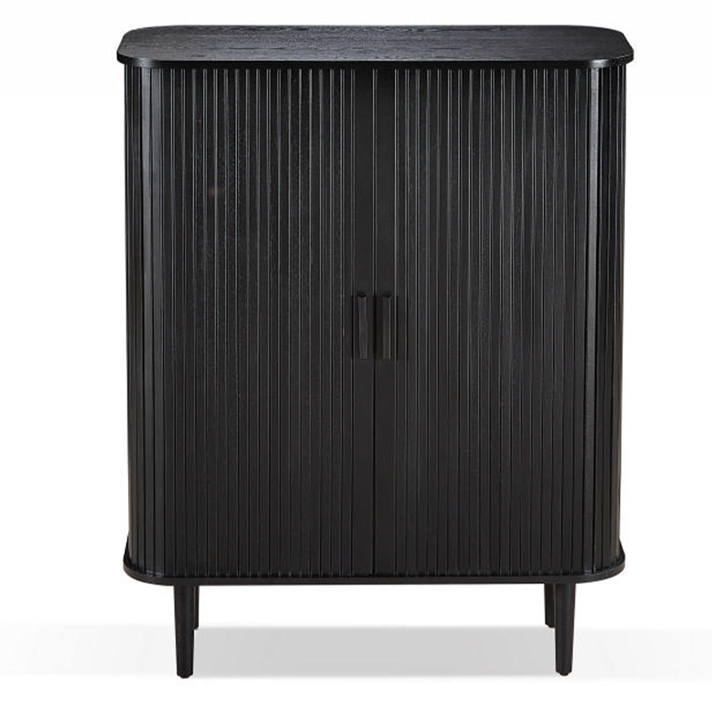 Melba 2 Door Cabinet-Black Ash