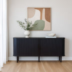 Melba Buffet-Black Ash