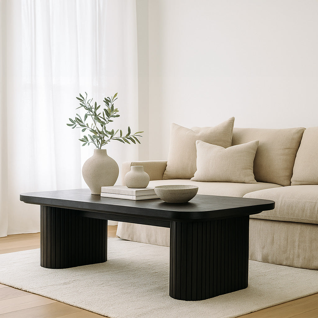 Melba Coffee Table-Black Ash