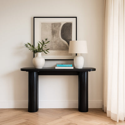 Melba 1200 Hall Table-Black Ash hover image