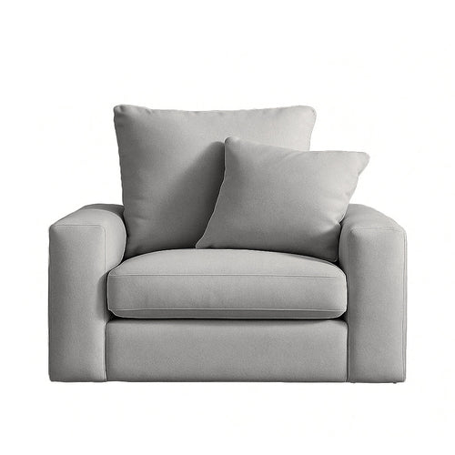 Meyer 1.5 Seater Fabric Sofa-Birch