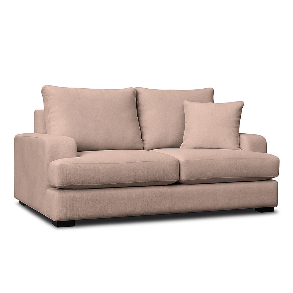 Milton 2 Seater Fabric Sofa-Rustica