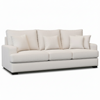 Milton 3 Seater Fabric Sofa
