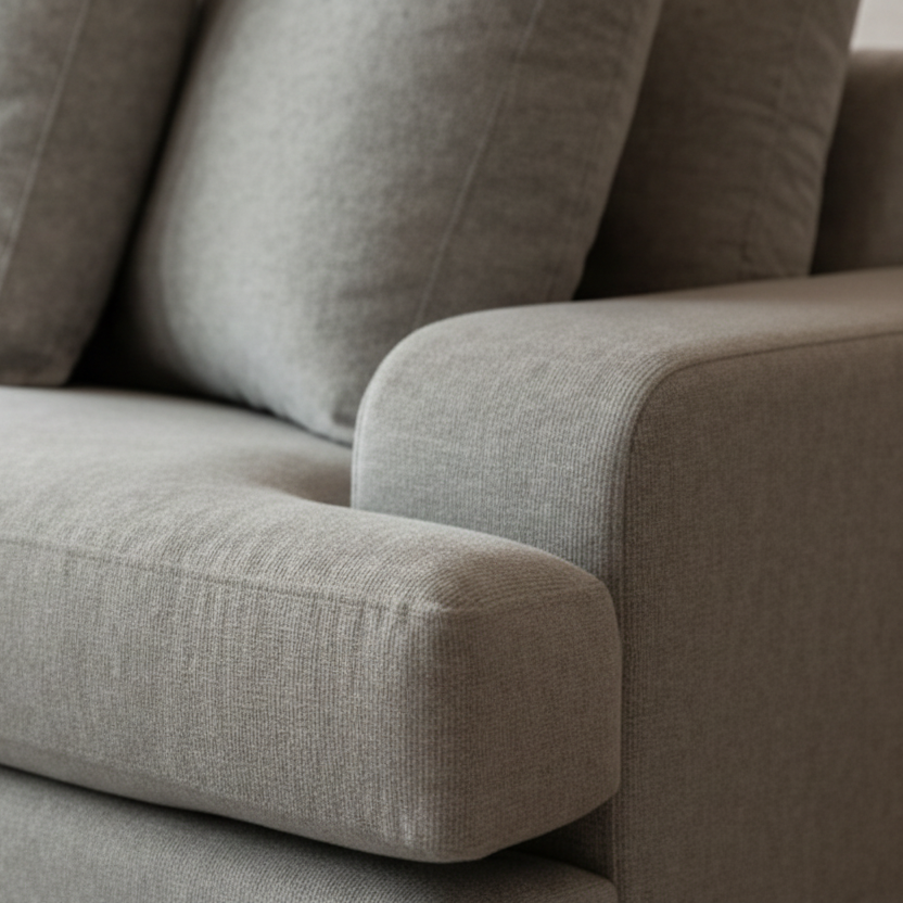 Milton Fabric Corner Modular 3.5 Seater+CNR+3.5 Seater-Shale