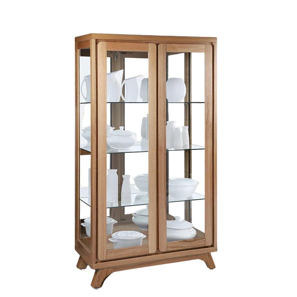 Mudgee Display Cabinet Messmate-Clear Lacquer